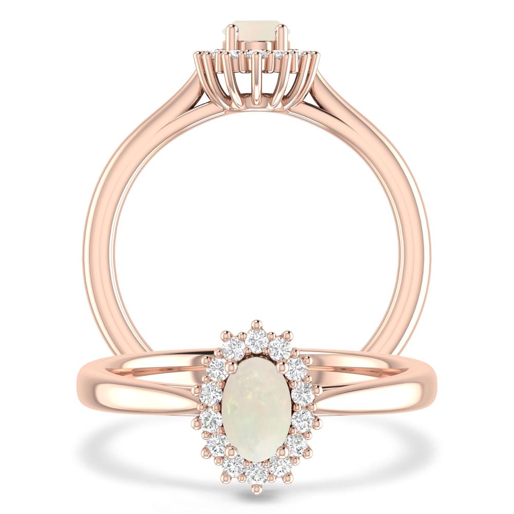 Rose Gold - Opal