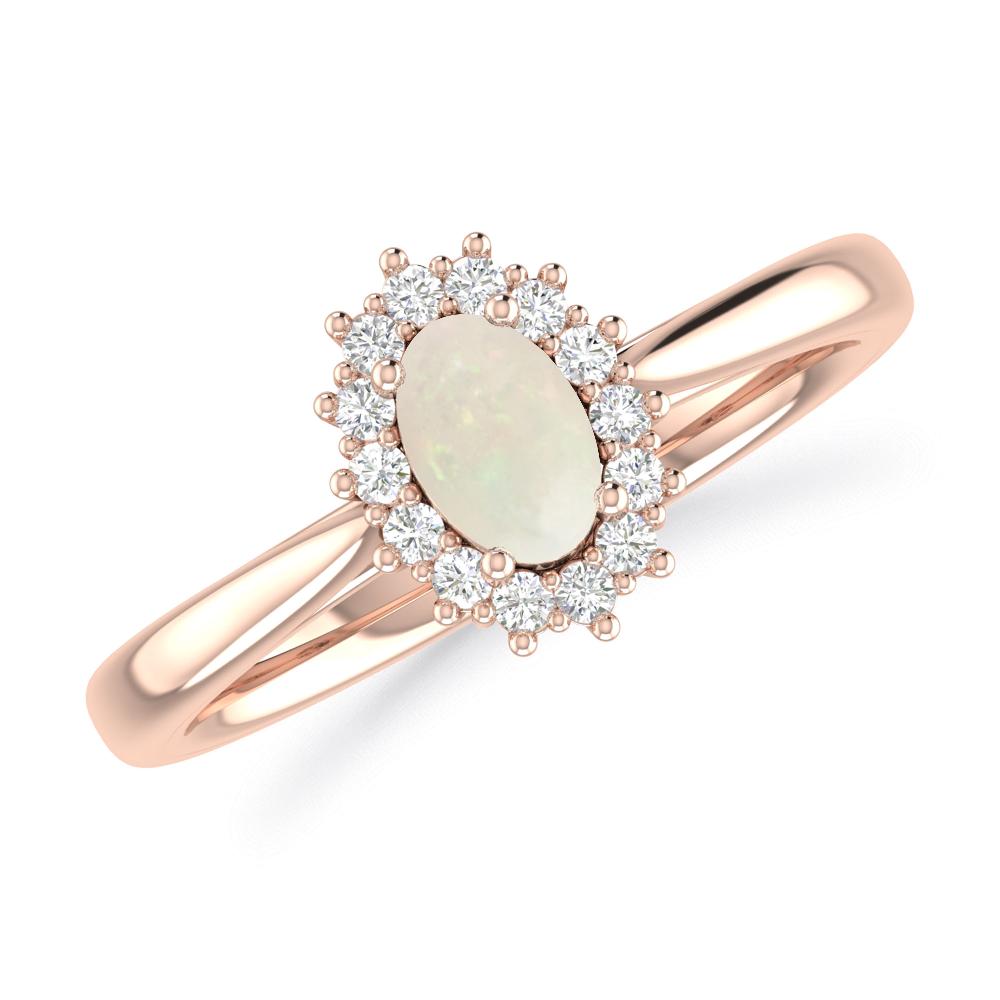 Rose Gold - Opal