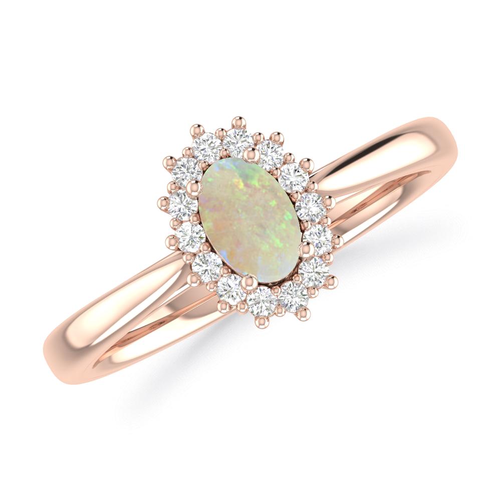 Rose Gold - Opal