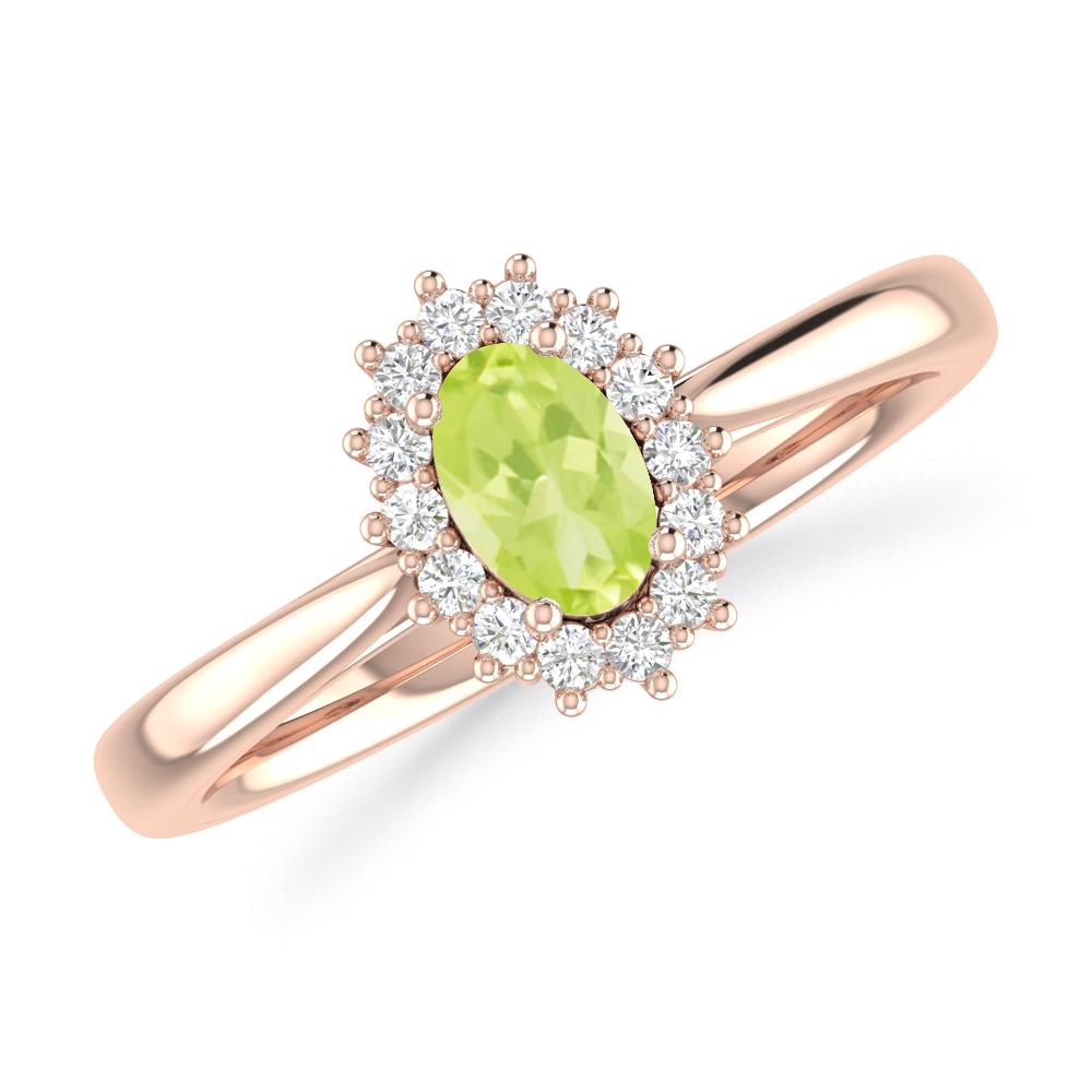 Rose Gold - Peridot