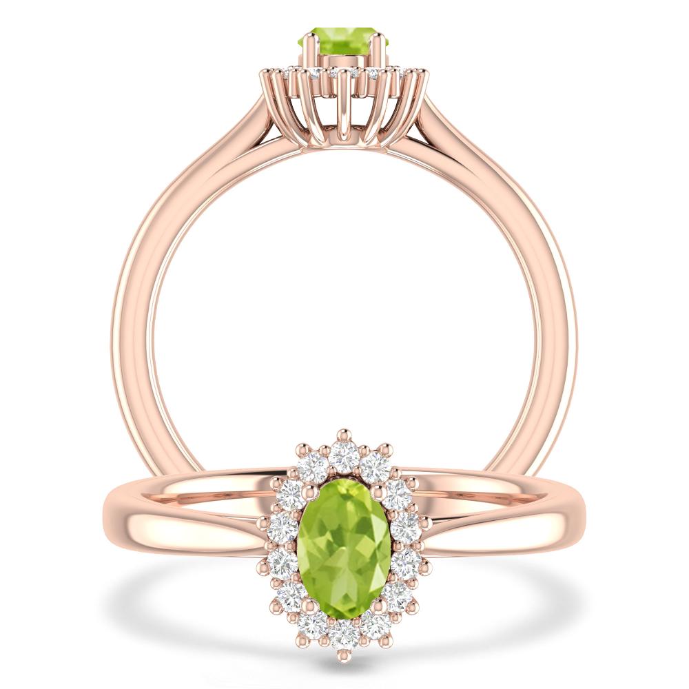 Rose Gold - Peridot