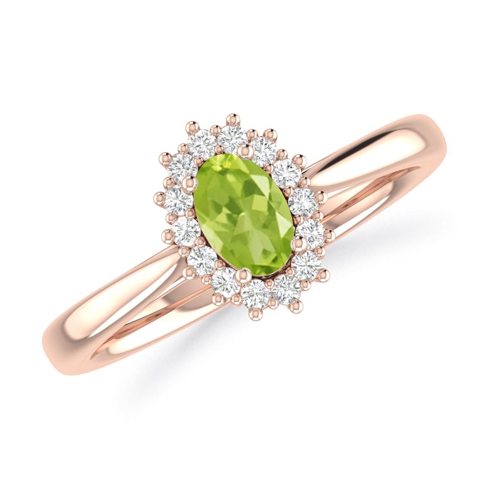 Rose Gold - Peridot