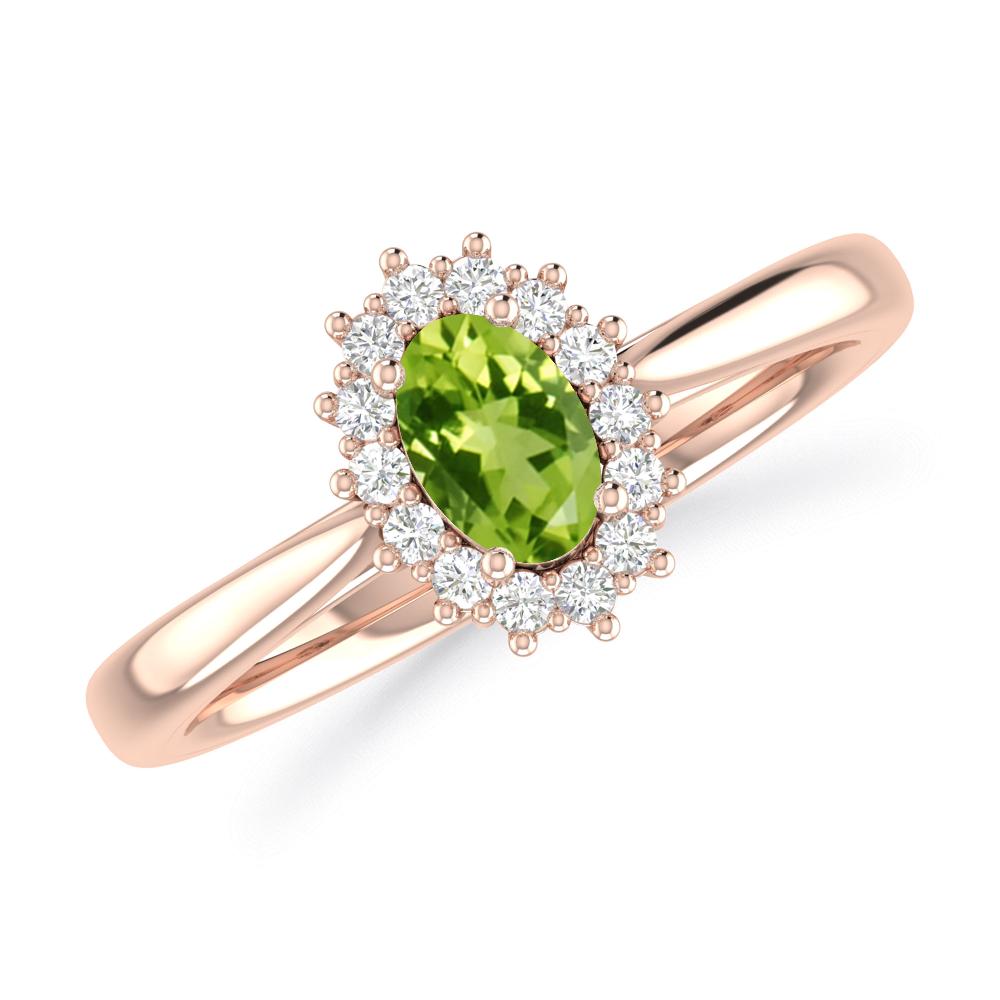 Rose Gold - Peridot