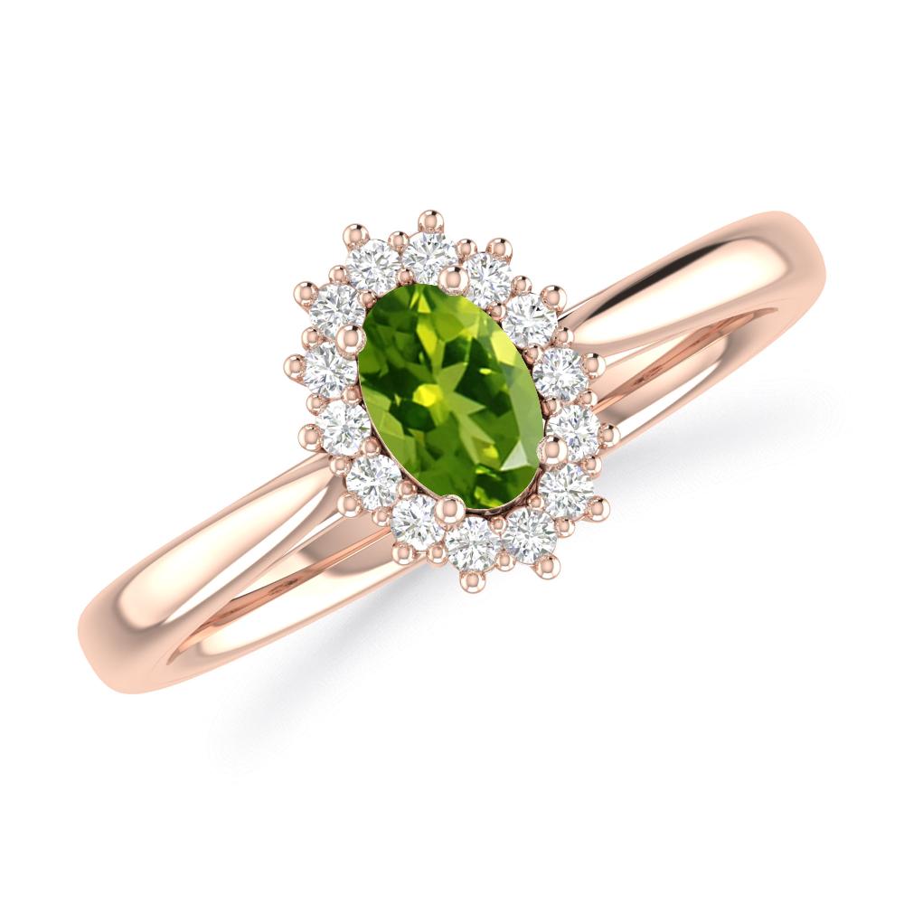 Rose Gold - Peridot