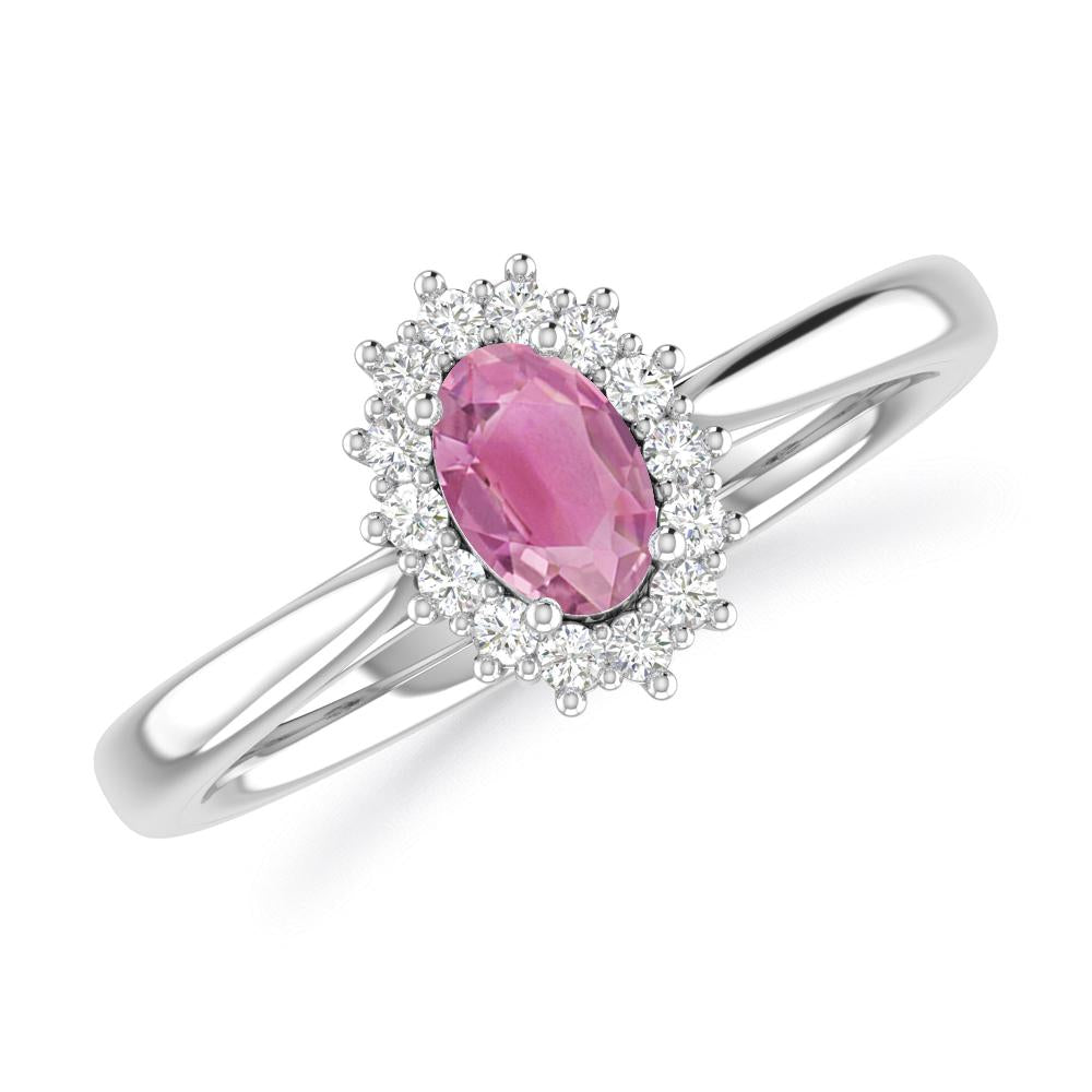 White Gold - Pink Tourmaline