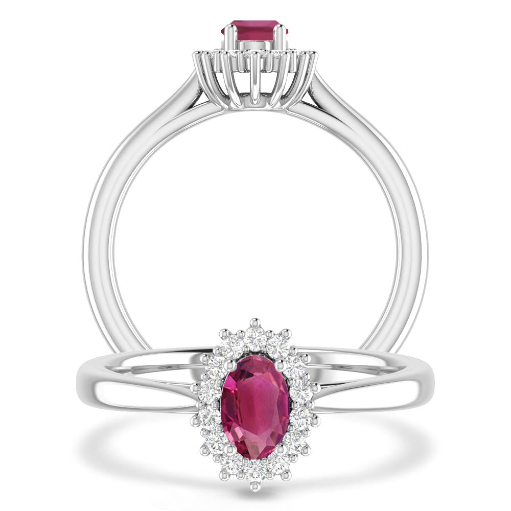 White Gold - Pink Tourmaline