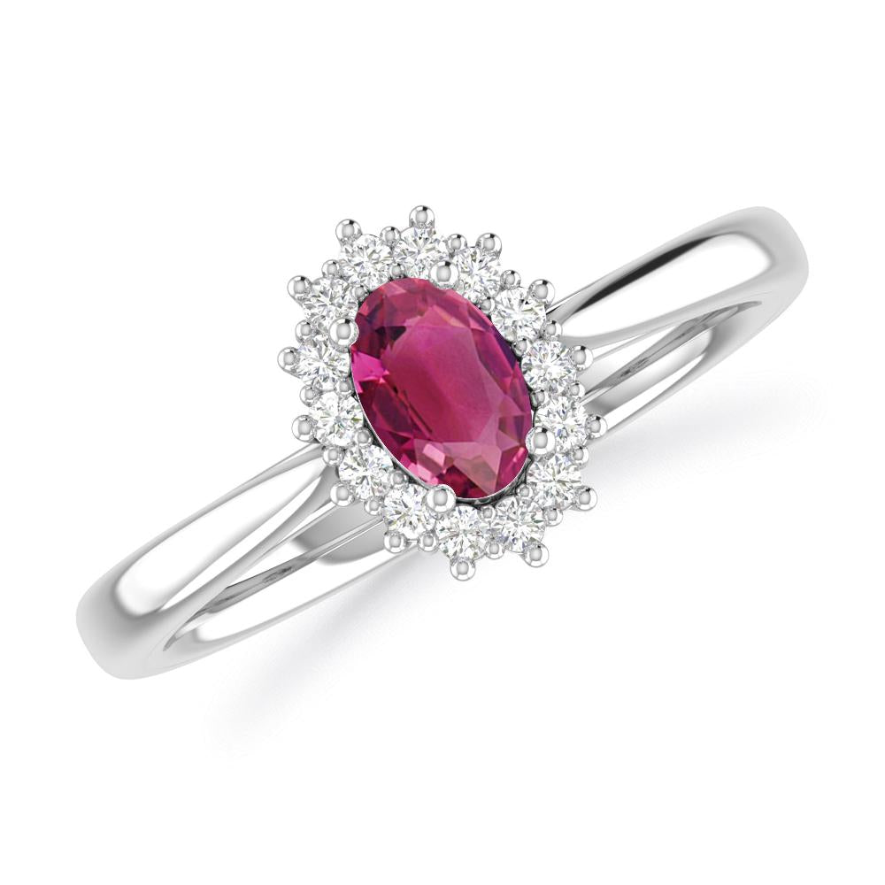 White Gold - Pink Tourmaline