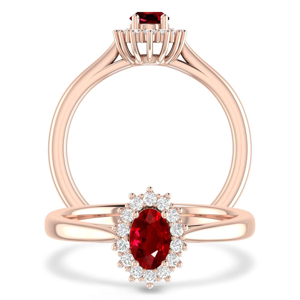 Rose Gold - Ruby