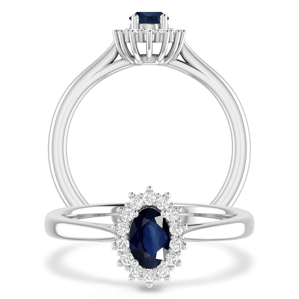 White Gold - Sapphire