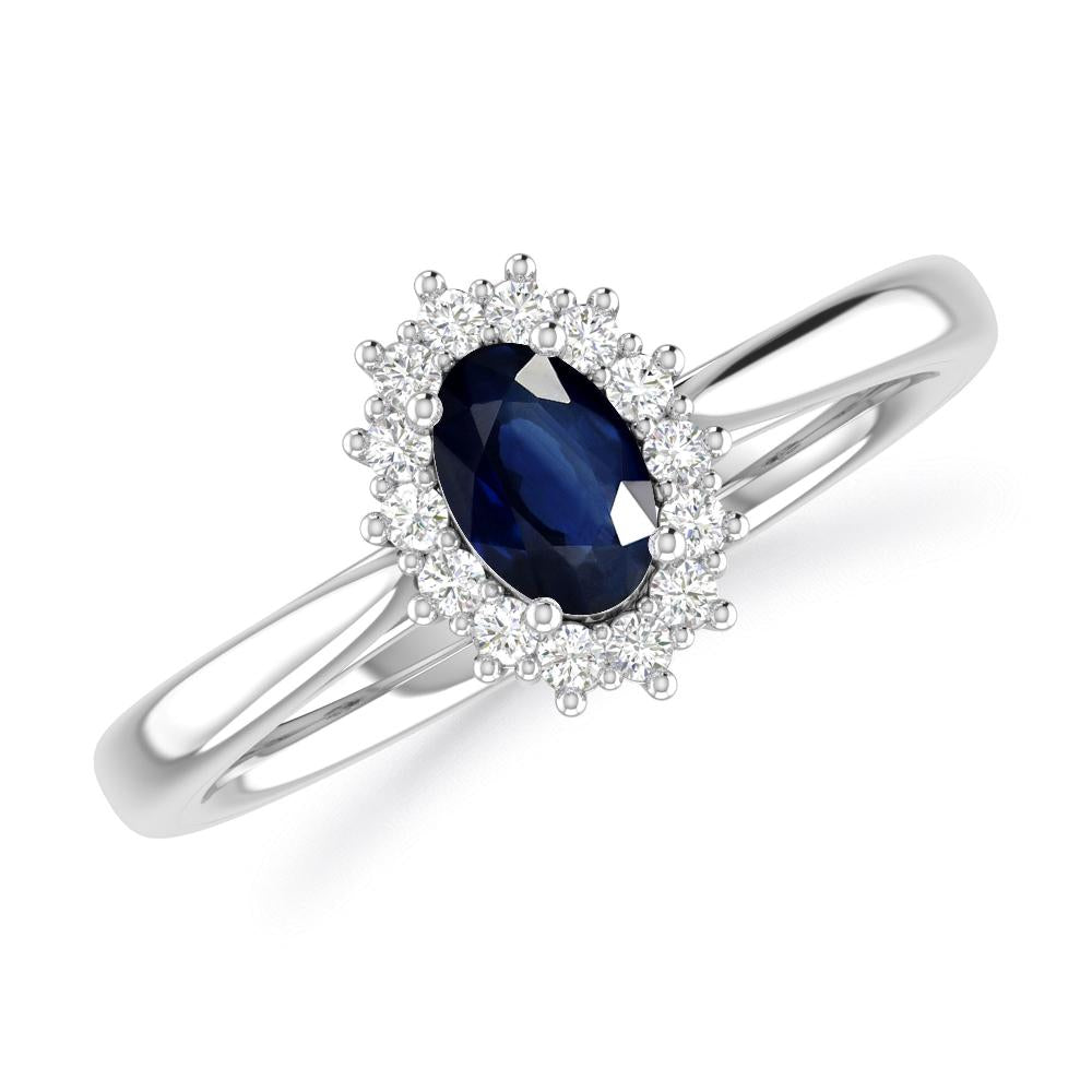 White Gold - Sapphire