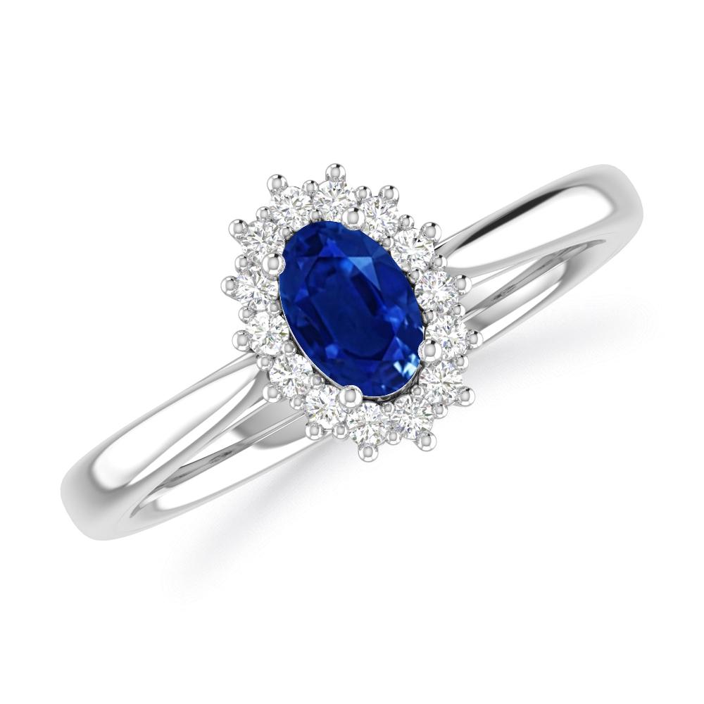 White Gold - Sapphire