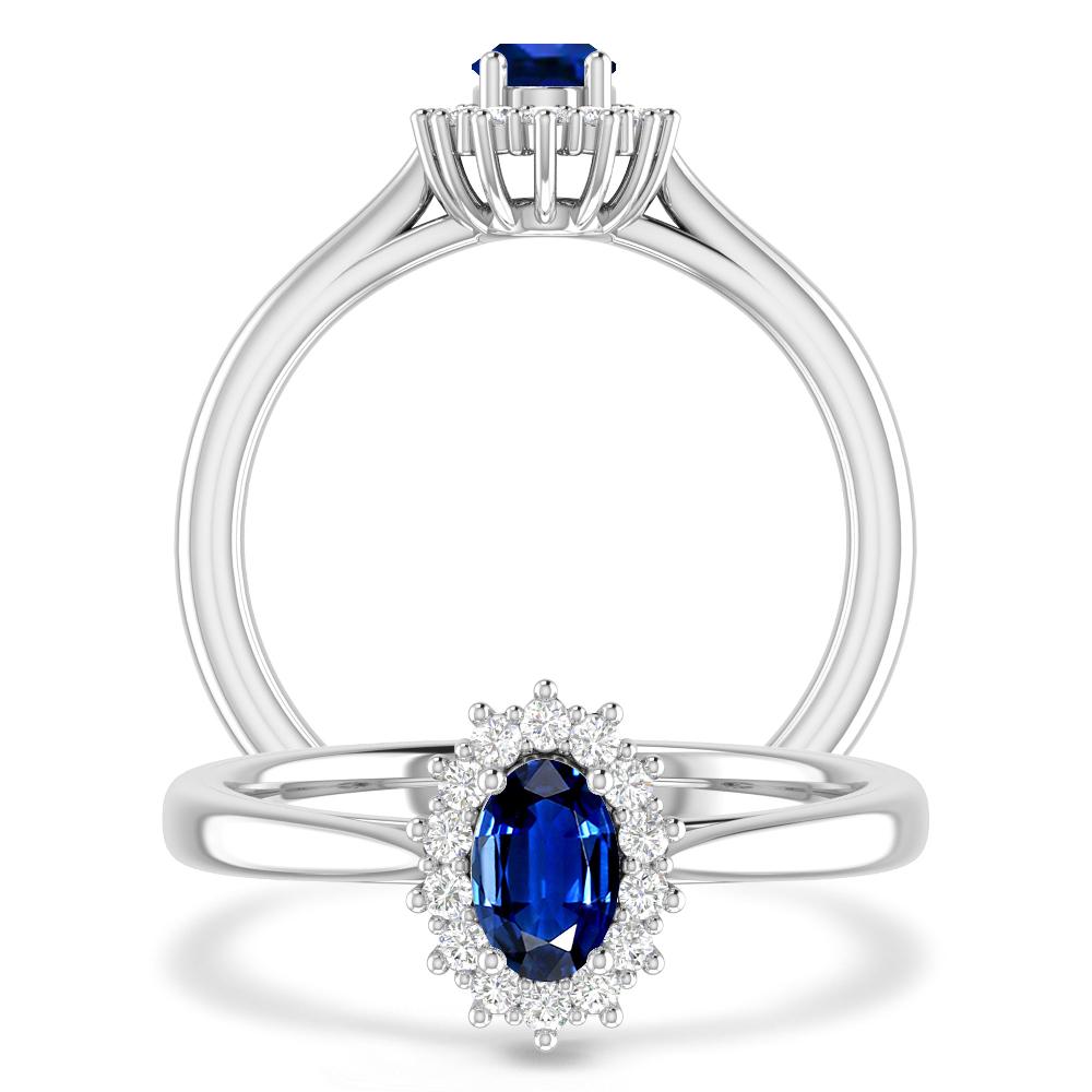 White Gold - Sapphire