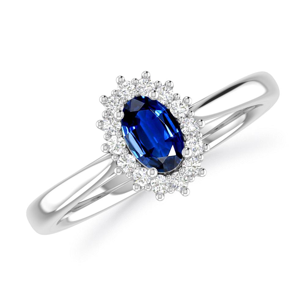 White Gold - Sapphire