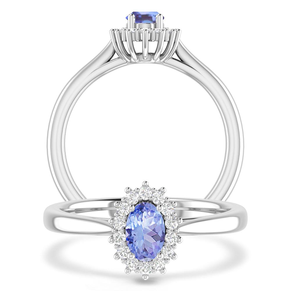 White Gold - Tanzanite