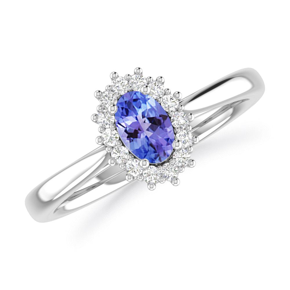 White Gold - Tanzanite