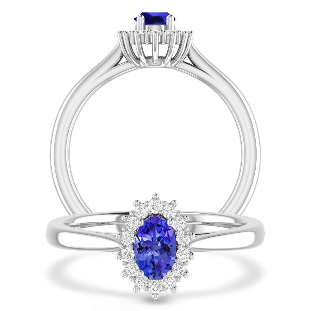 White Gold - Tanzanite