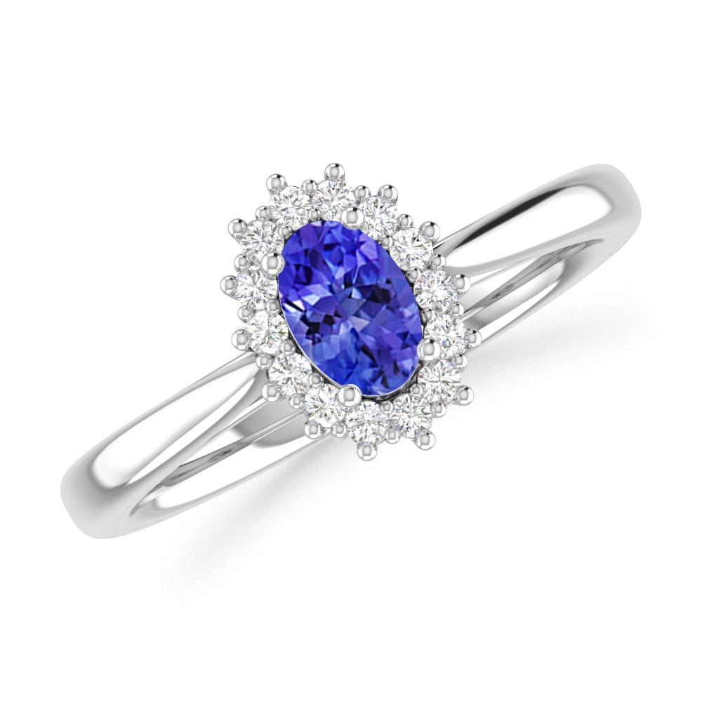 White Gold - Tanzanite