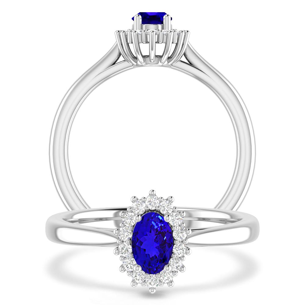 White Gold - Tanzanite