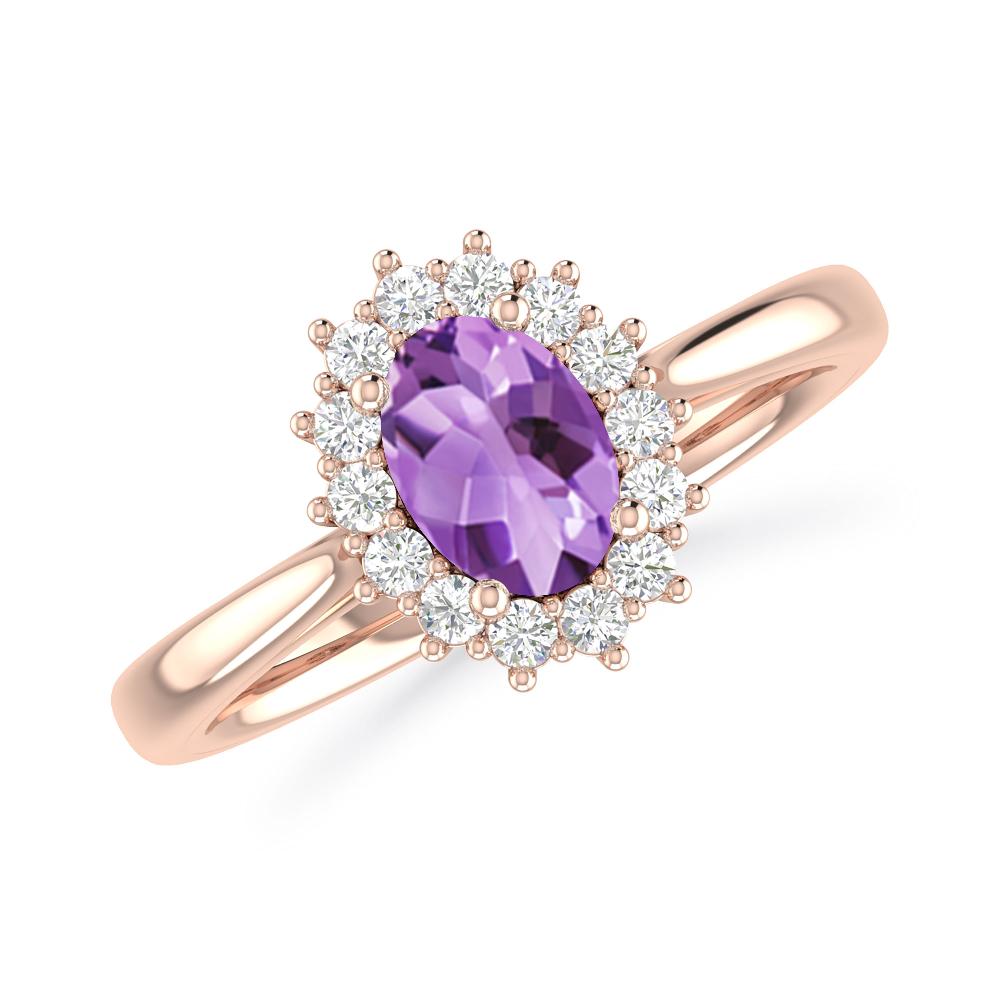 Rose Gold - Amethyst