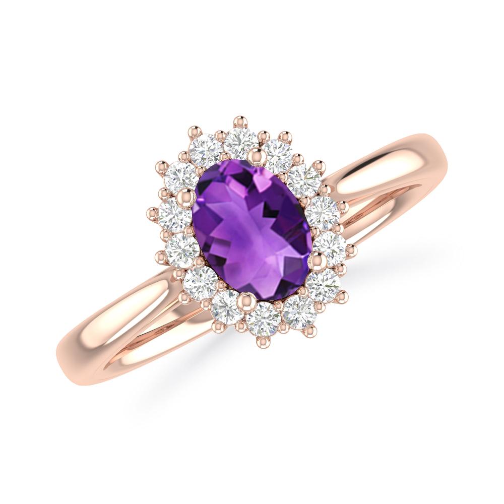 Rose Gold - Amethyst