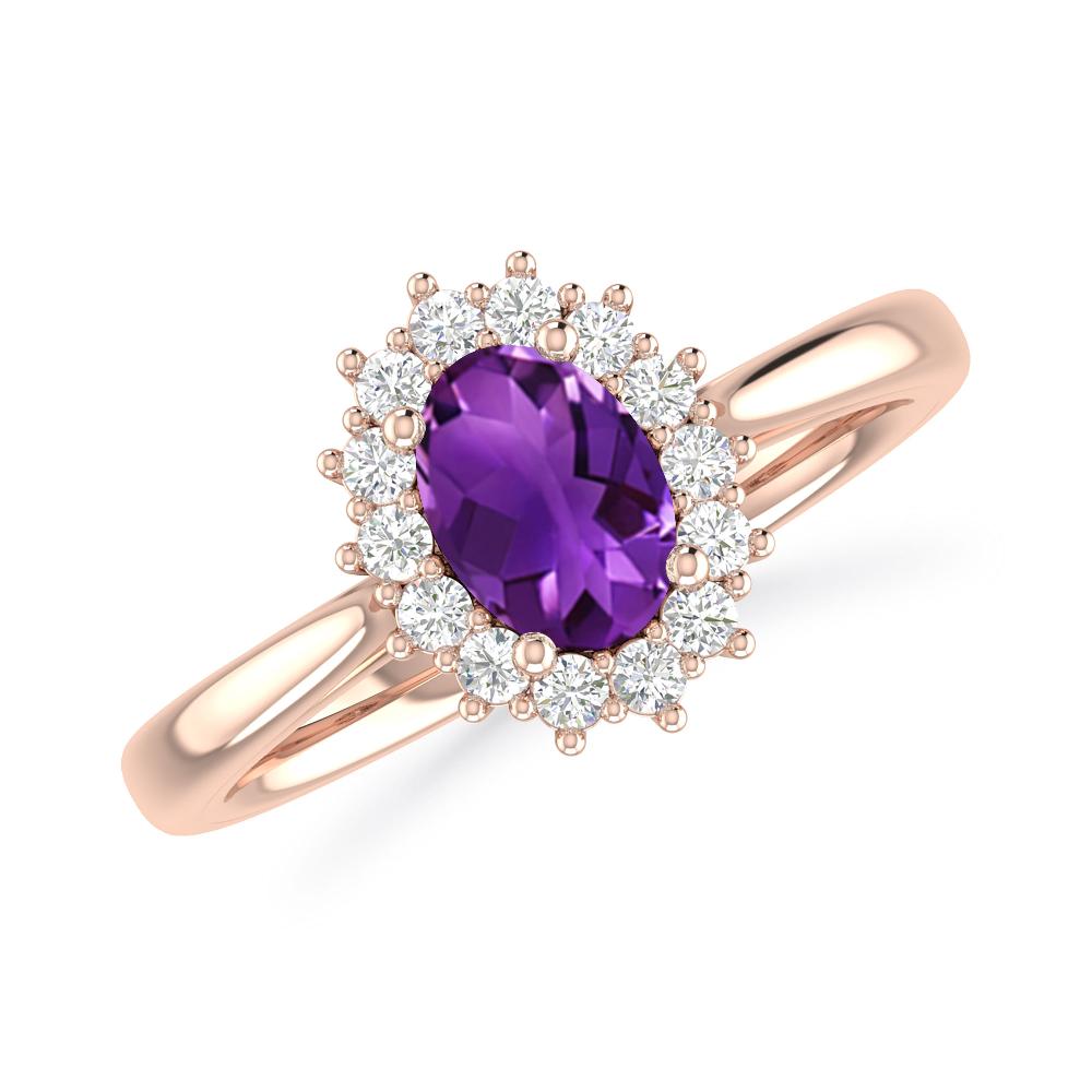 Rose Gold - Amethyst