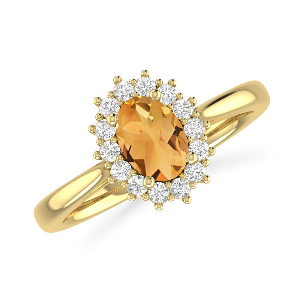 Yellow Gold - Citrine