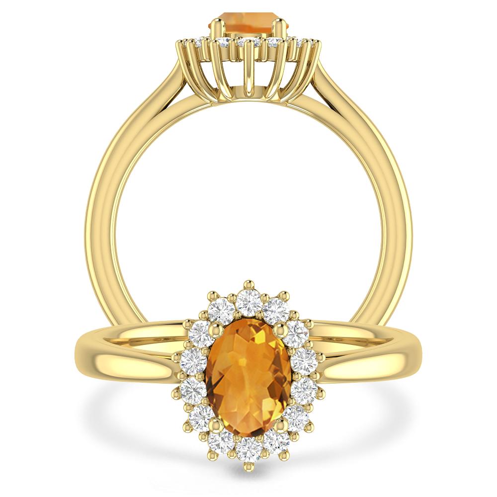 Yellow Gold - Citrine