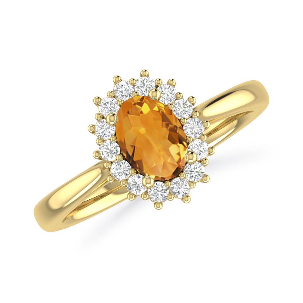 Yellow Gold - Citrine