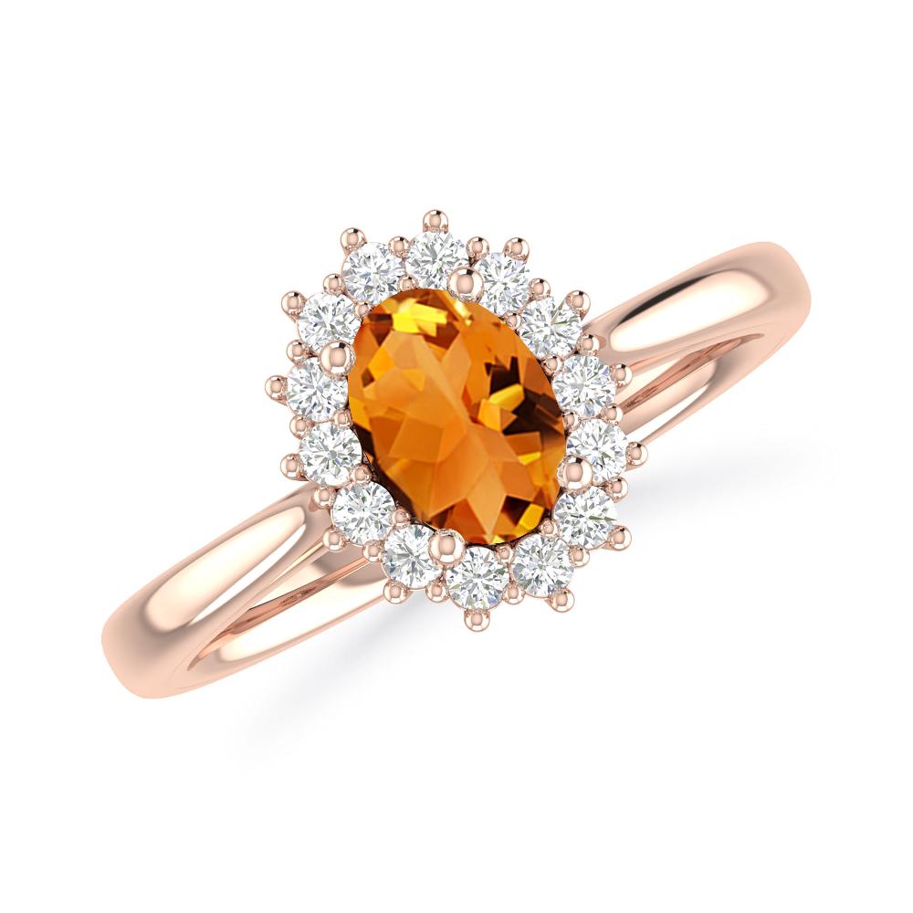 Rose Gold - Citrine