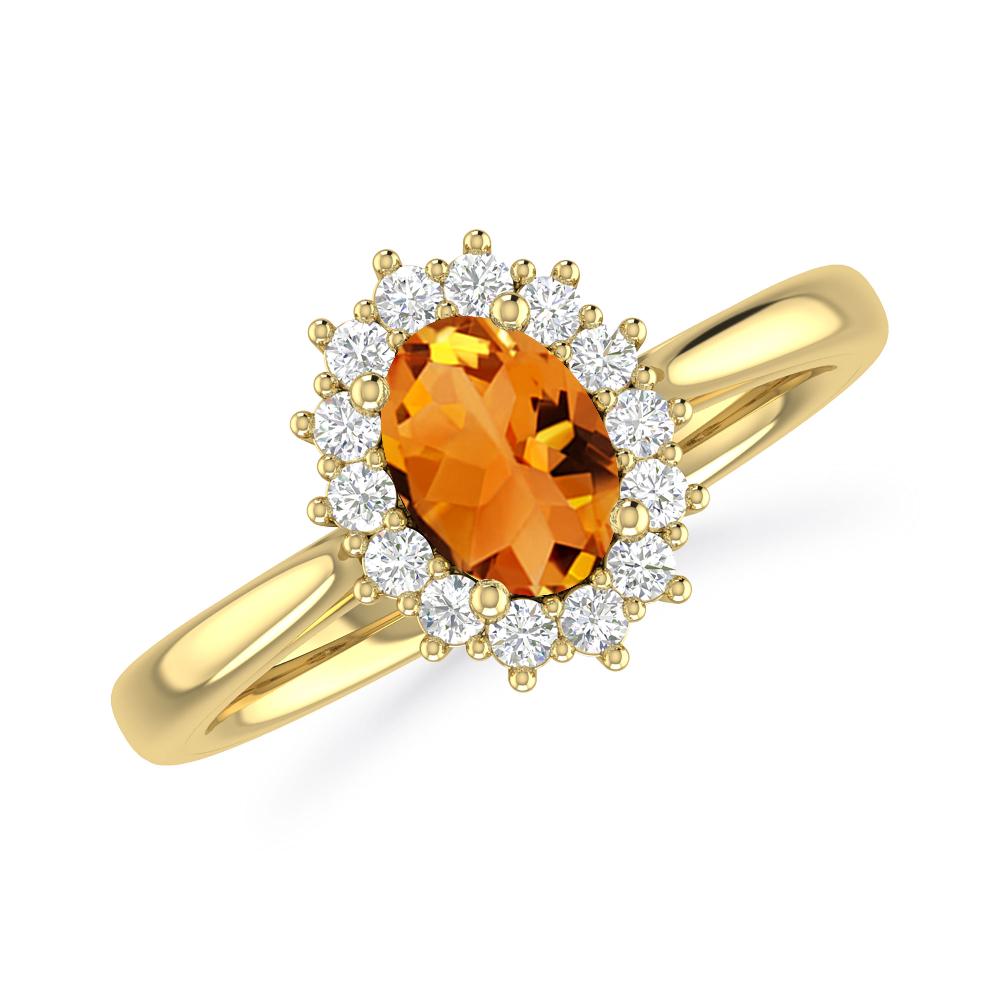 Yellow Gold - Citrine