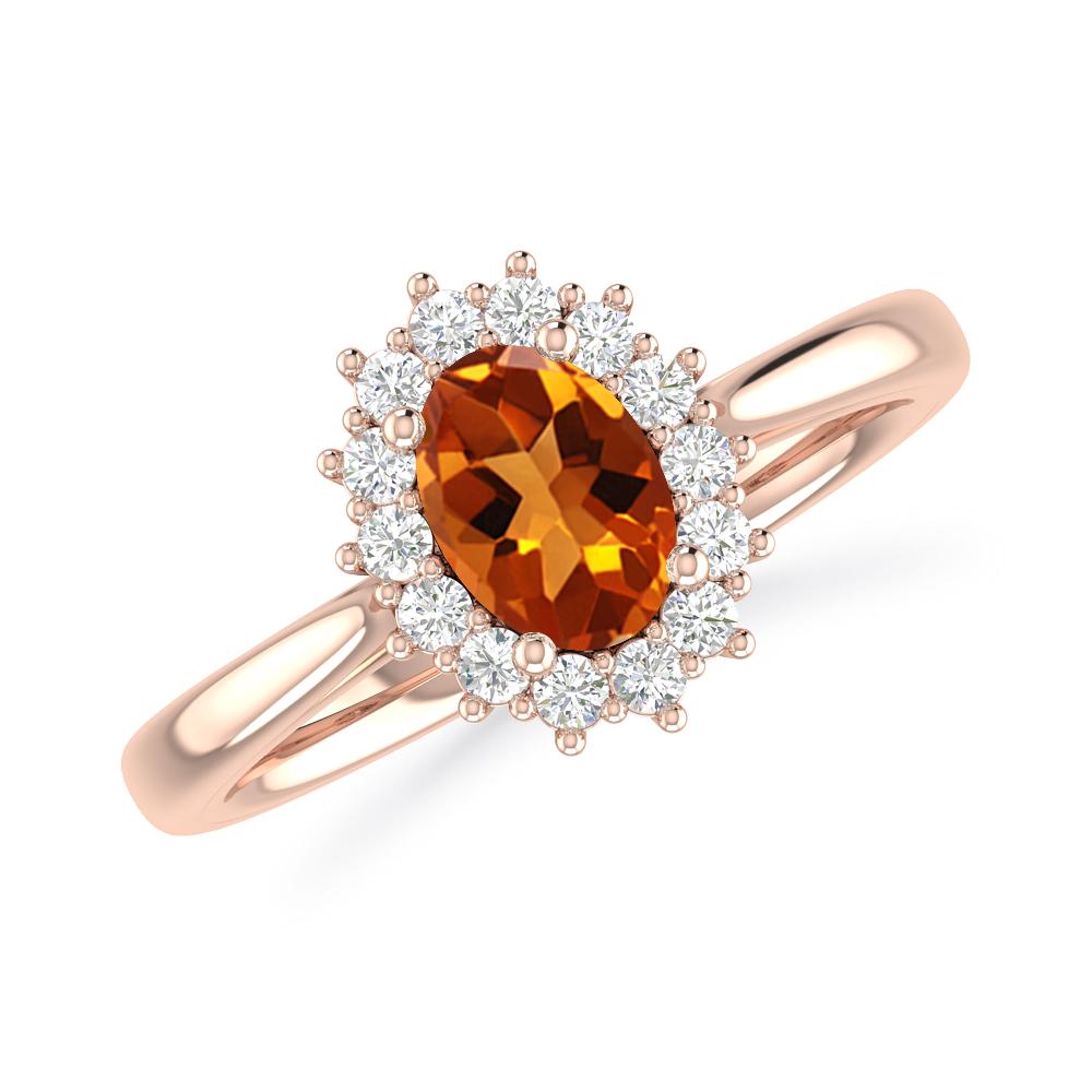 Rose Gold - Citrine