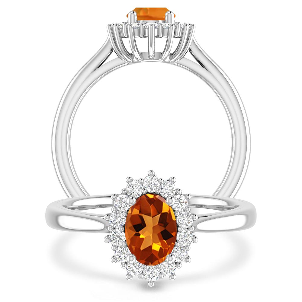 White Gold - Citrine