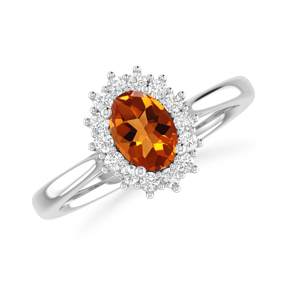 White Gold - Citrine