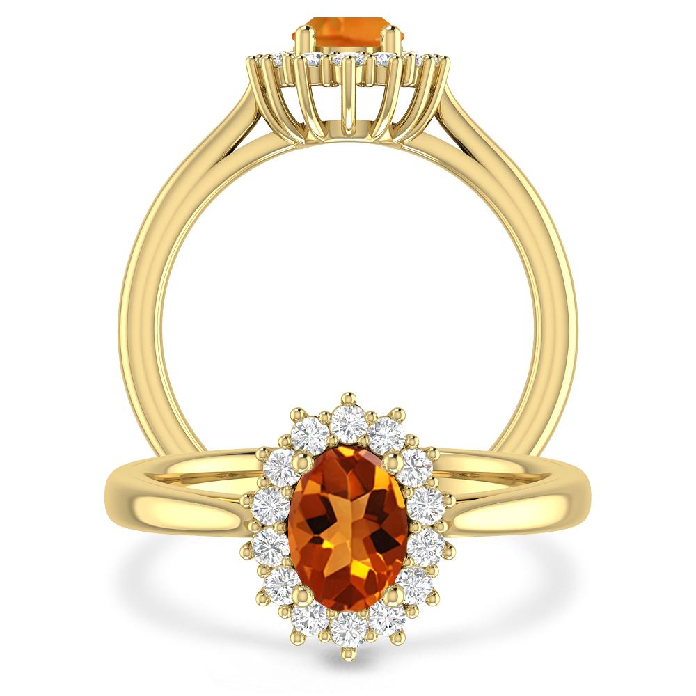 Yellow Gold - Citrine