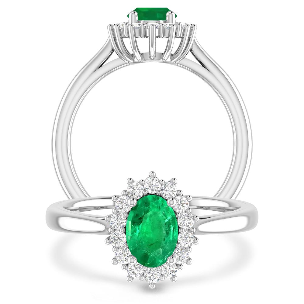 White Gold - Emerald