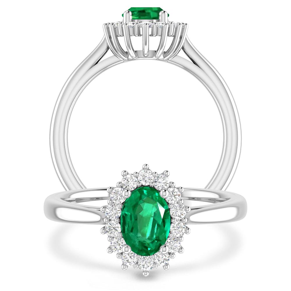 White Gold - Emerald