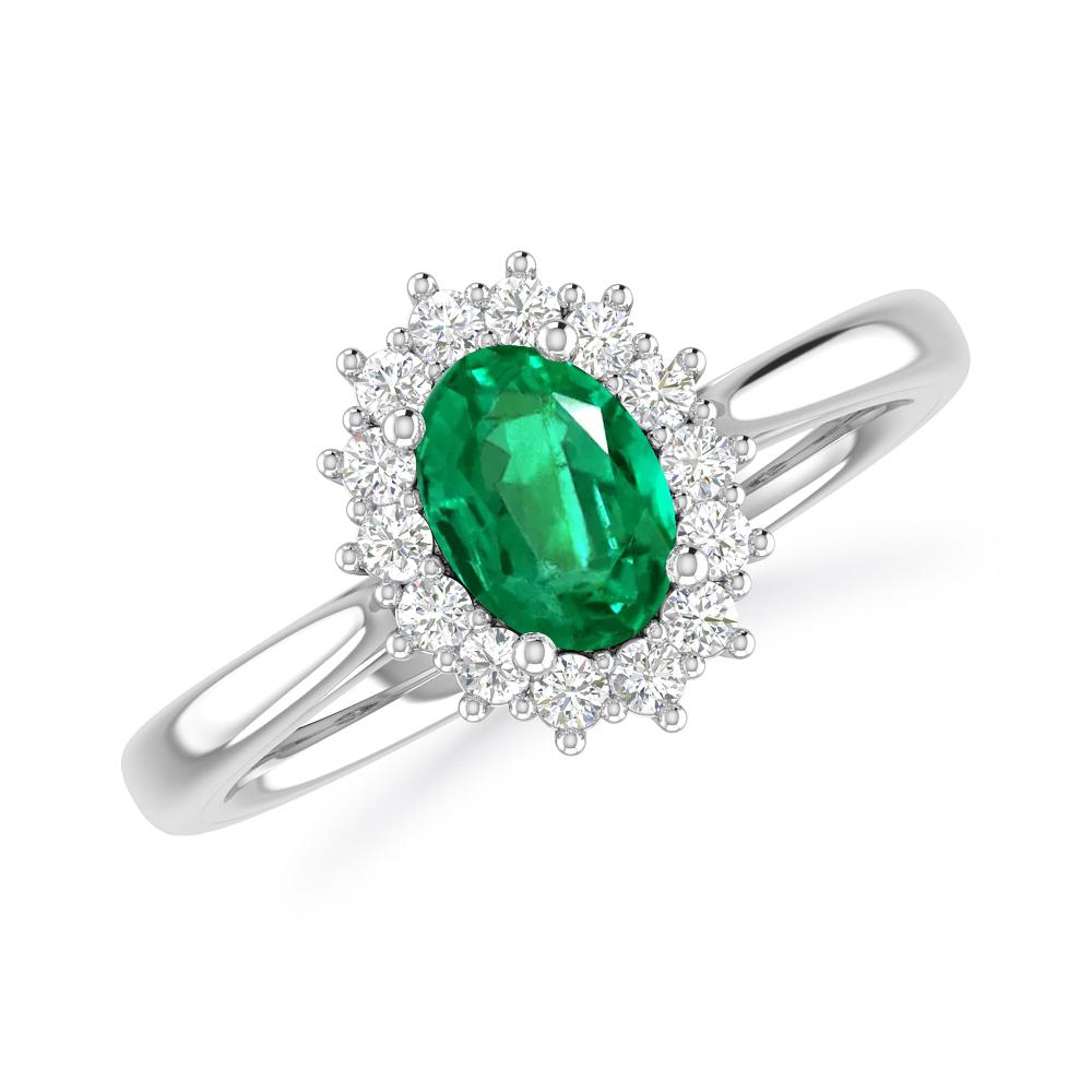 White Gold - Emerald