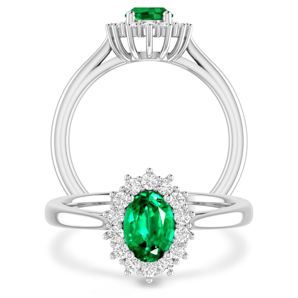 White Gold - Emerald