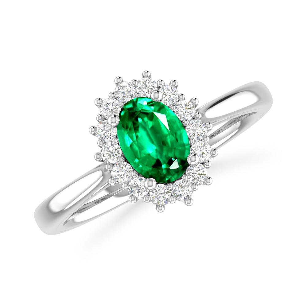 White Gold - Emerald