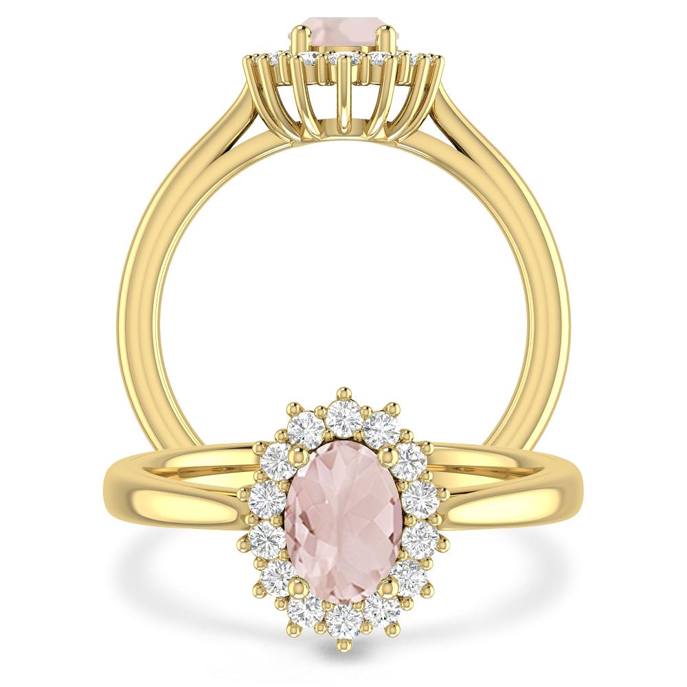 Yellow Gold - Morganite