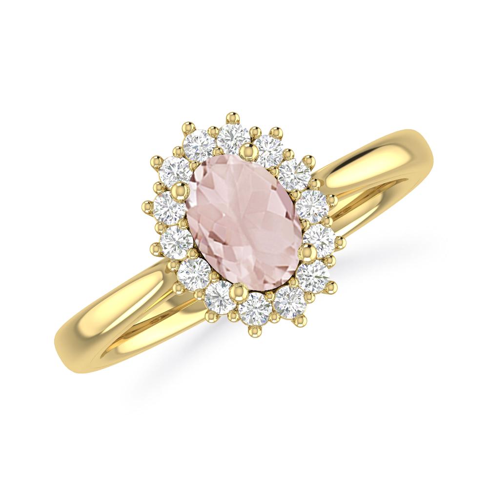 Yellow Gold - Morganite