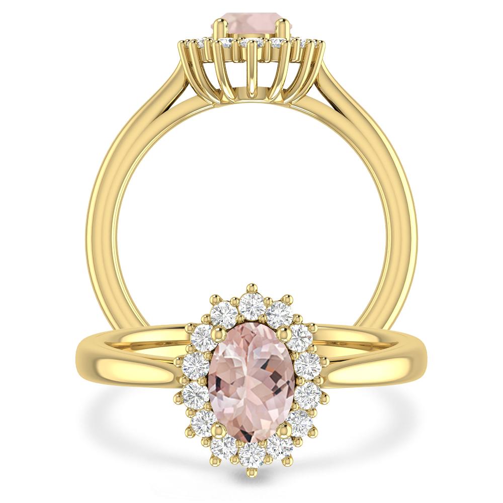 Yellow Gold - Morganite