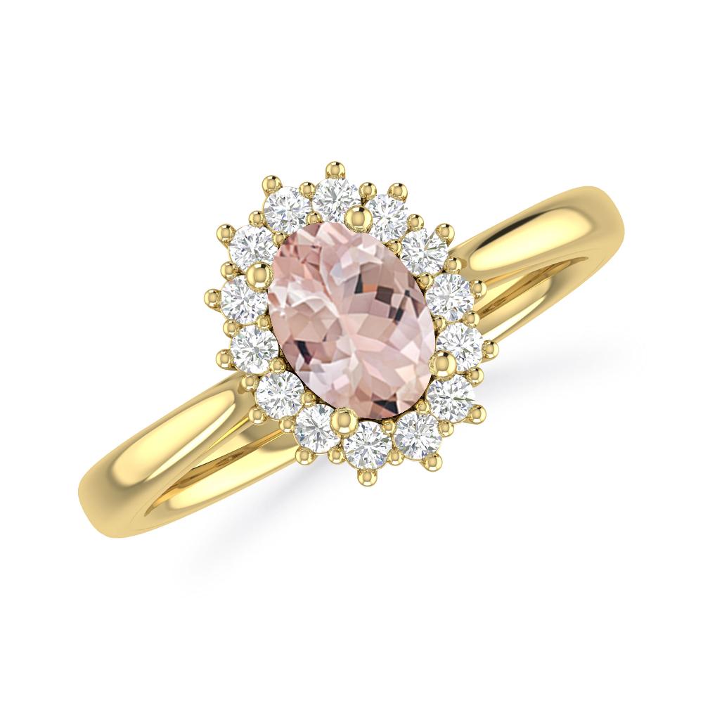 Yellow Gold - Morganite