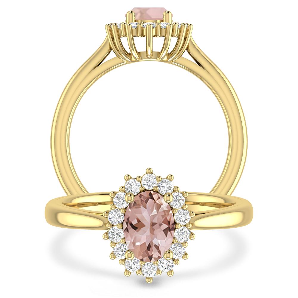 Yellow Gold - Morganite