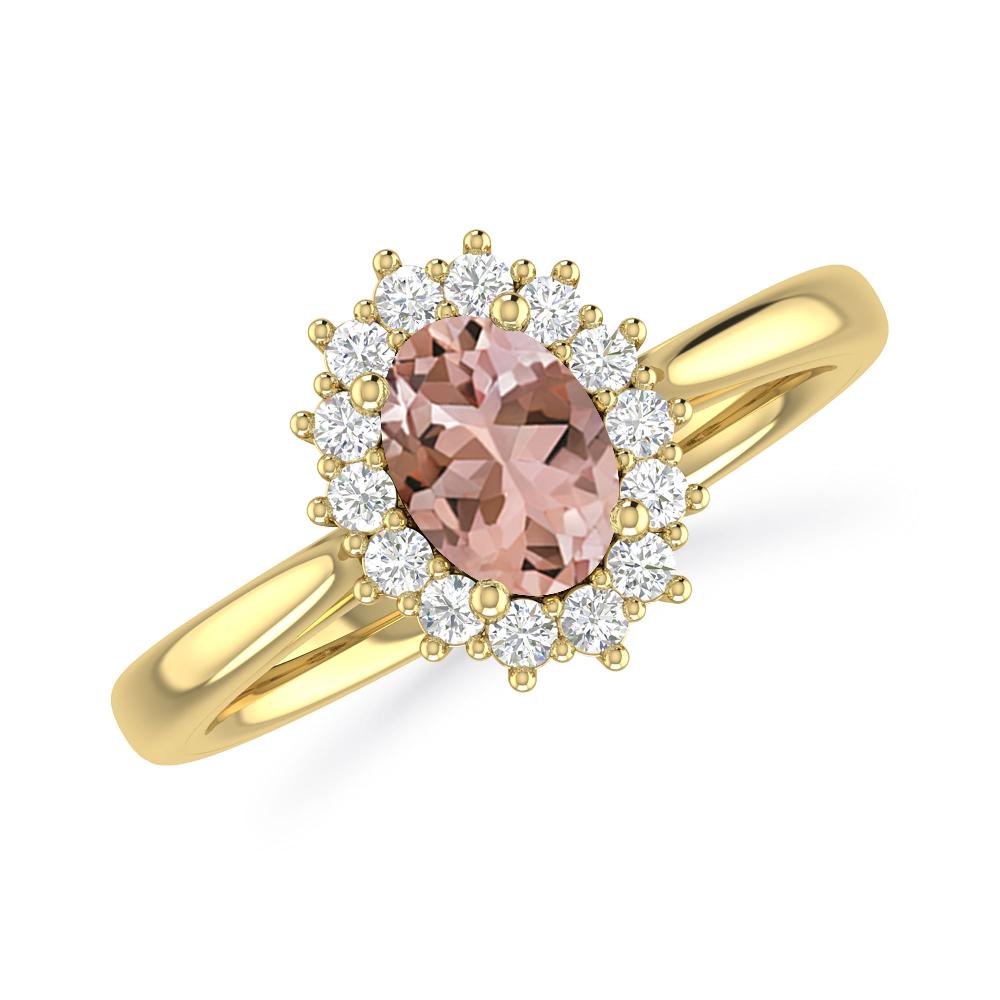 Yellow Gold - Morganite