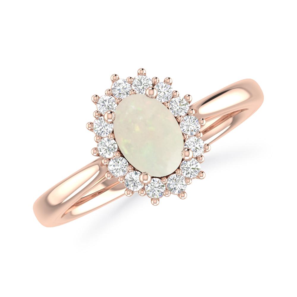 Rose Gold - Opal