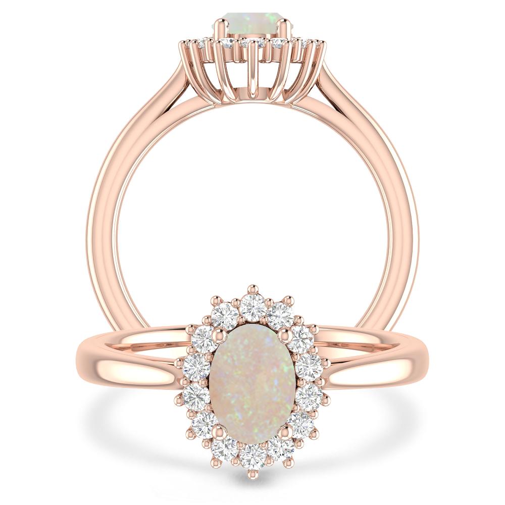 Rose Gold - Opal