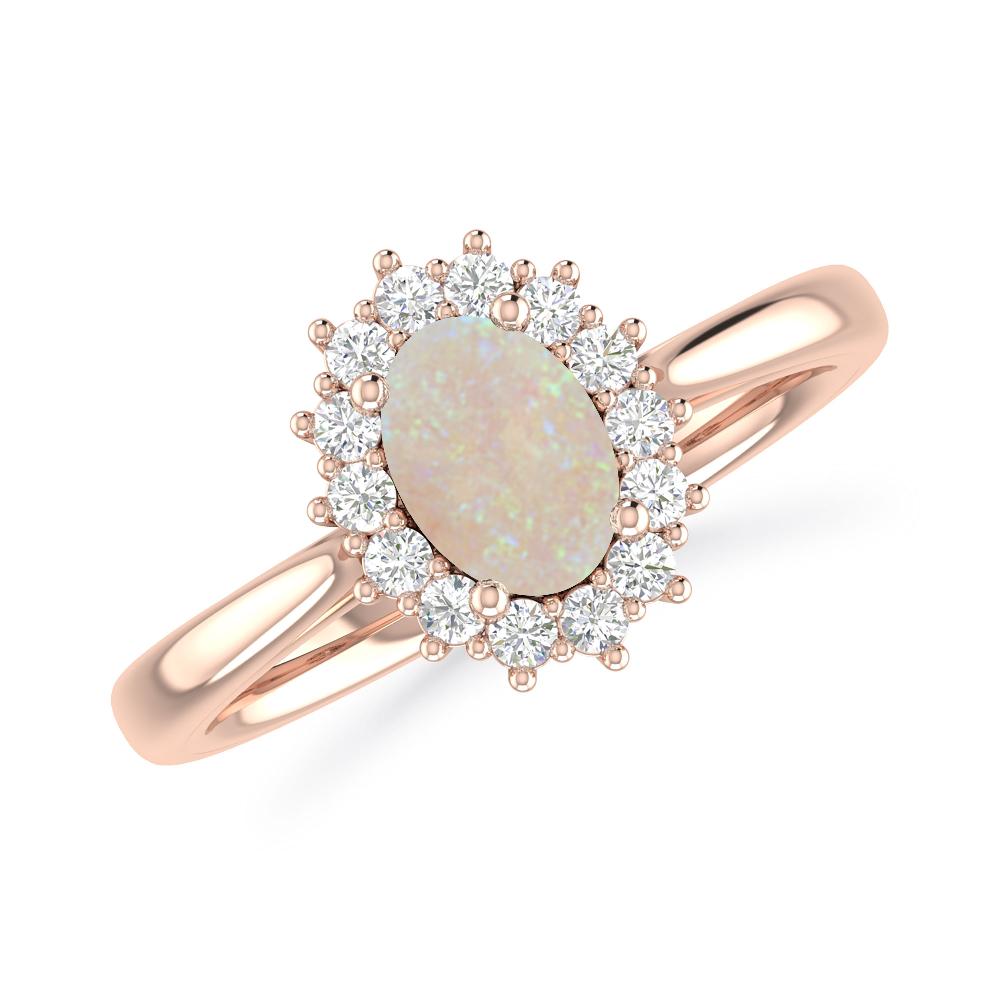 Rose Gold - Opal