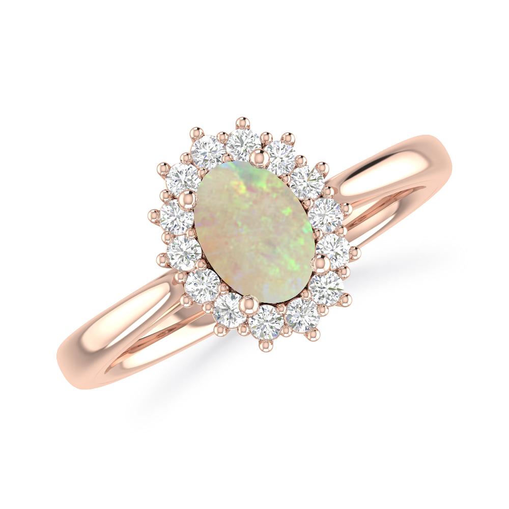 Rose Gold - Opal