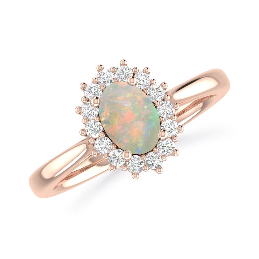 Rose Gold - Opal